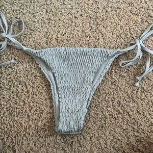 grey bikini bottoms